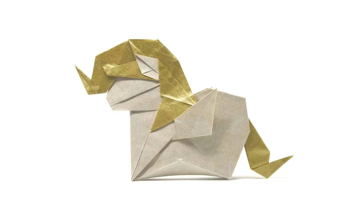 #8 cute pony origami diagrams  69steps three version pdf file - Image 4