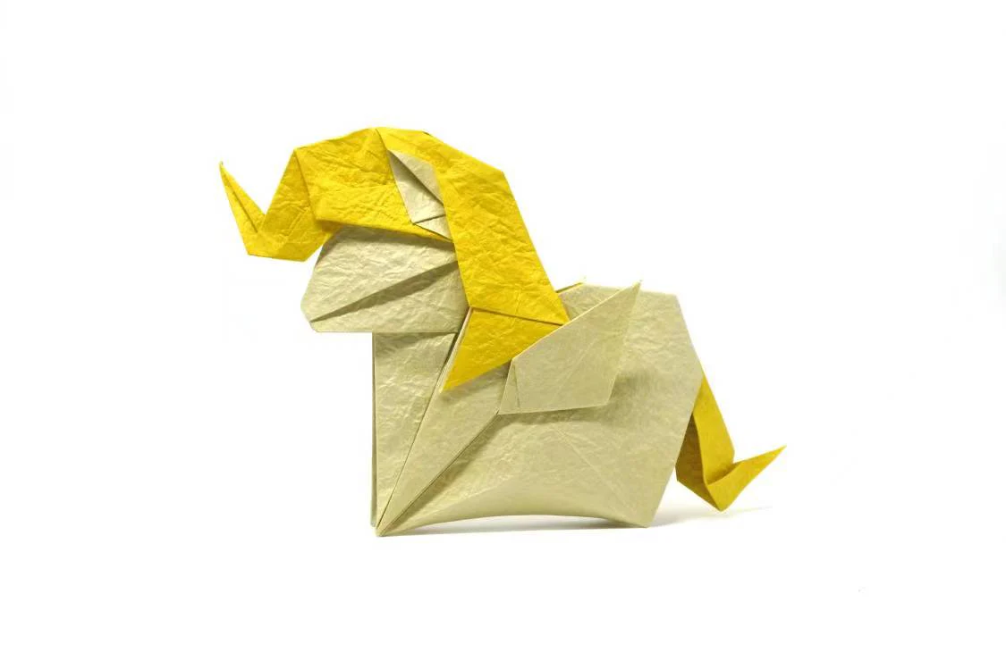 #8 cute pony origami diagrams  69steps three version pdf file - Image 6