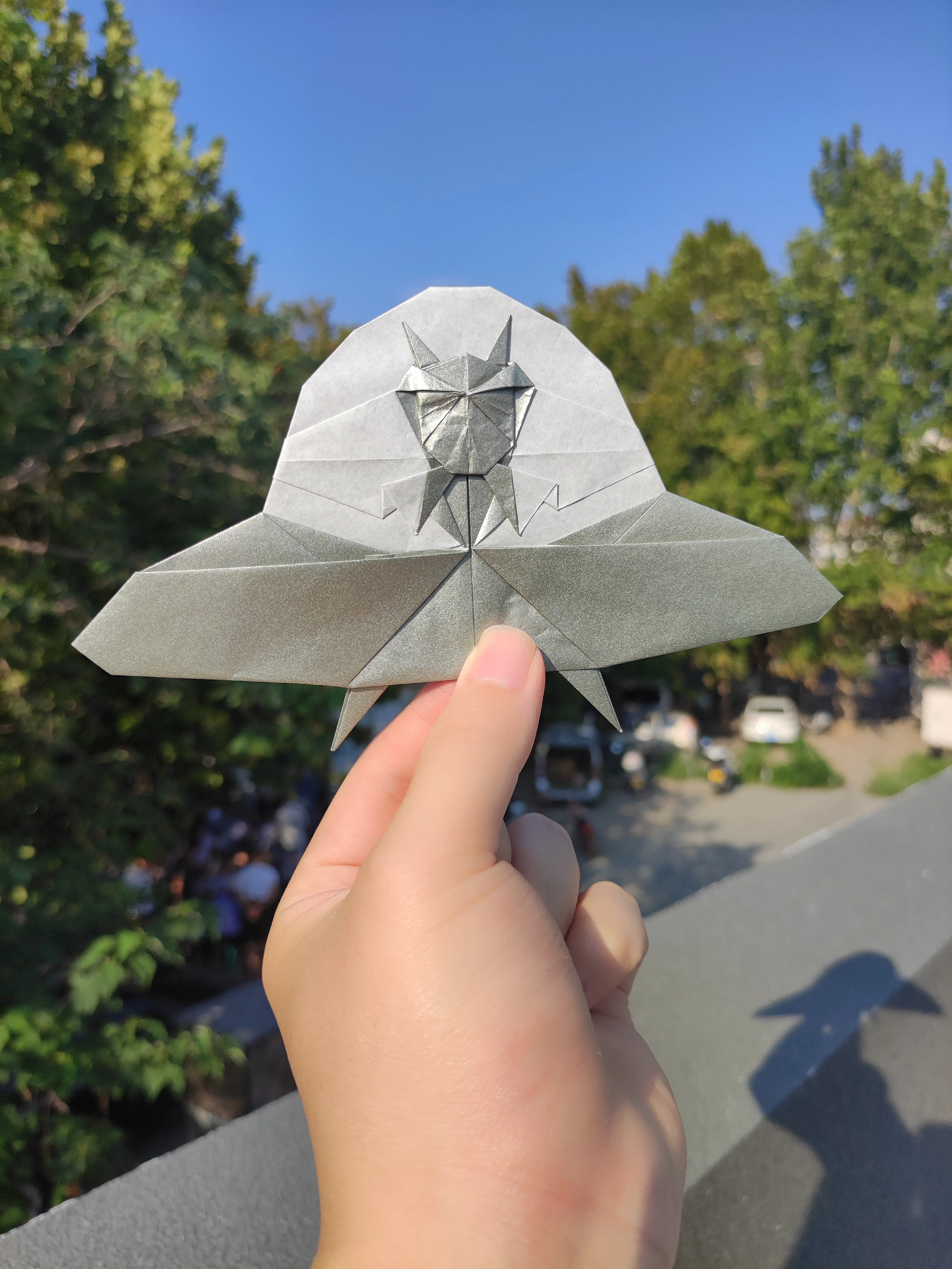 white-fold paper with metallic luster super thin and strong - Image 4